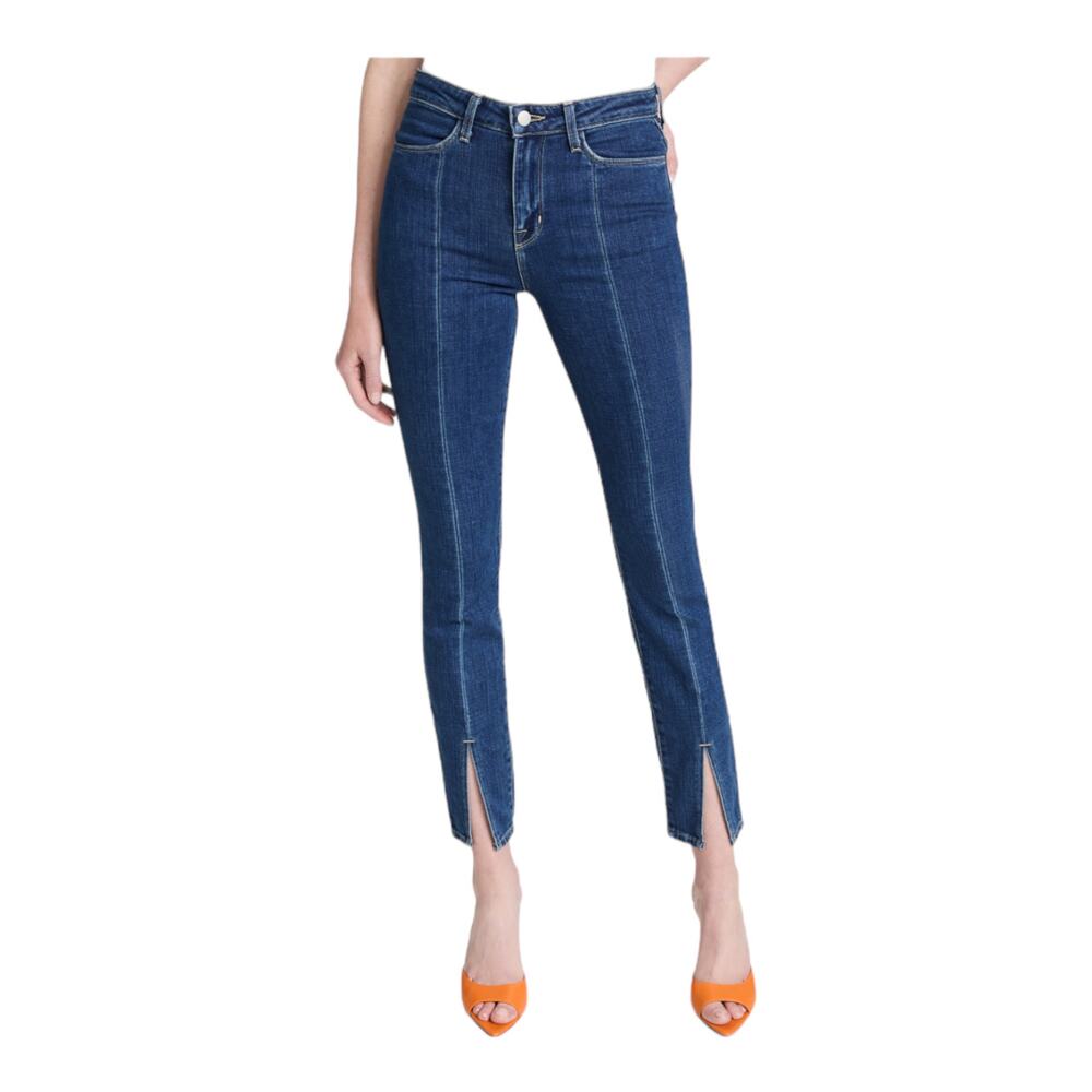 L'Agence jeans Jyothi high rise split ankle blue size 24